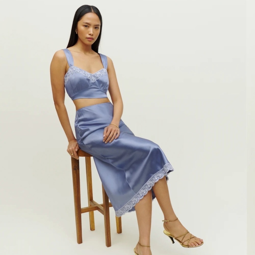 Beatrice Silk Two Piece Set
